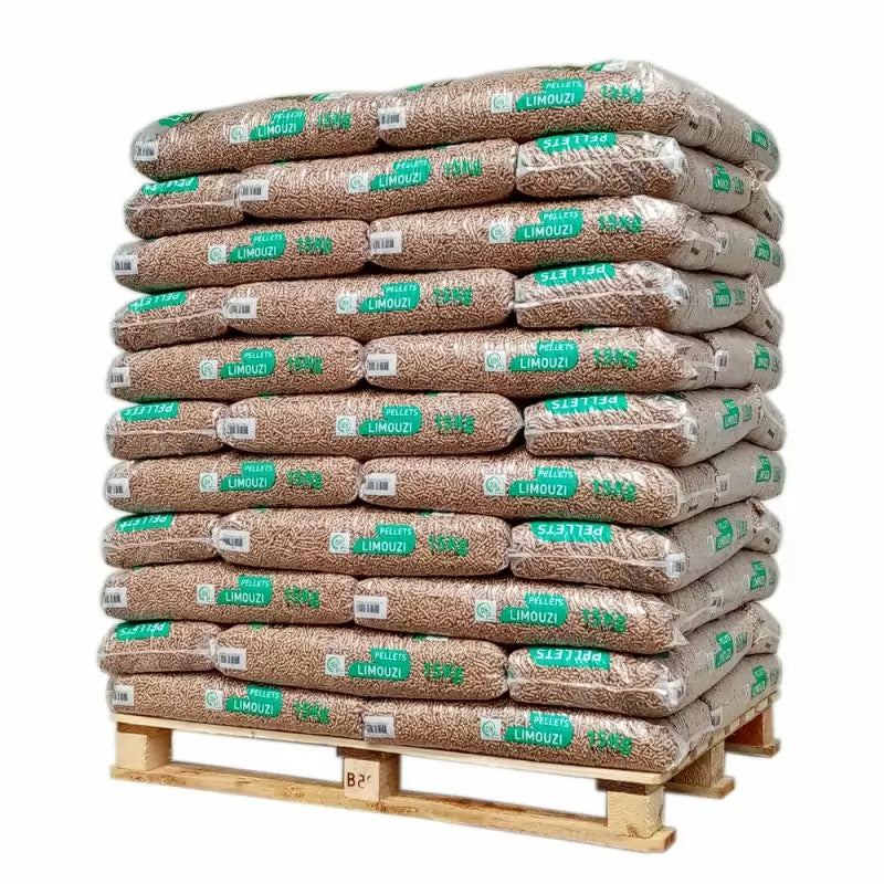 Pellet Limouzi – Palette de 134 sacs de 15 kg